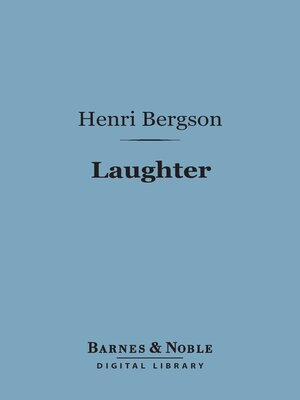 cover image of Laughter (Barnes & Noble Digital Library)